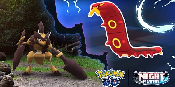 Sizzlipede à Pokémon Go. Crédit: Niantic