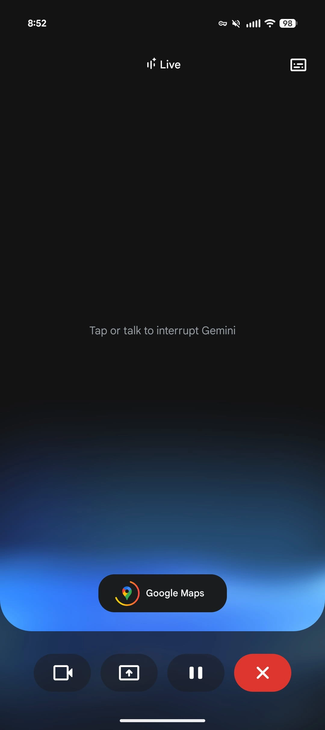 Gemini Live Google Apps en temps réel 1