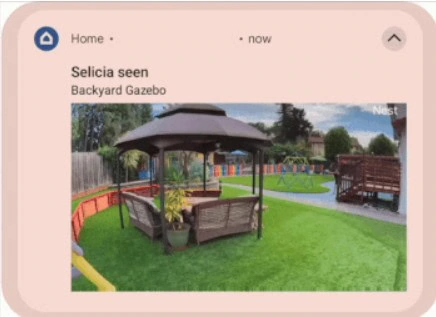 Android Amélioration des aperçus des événements