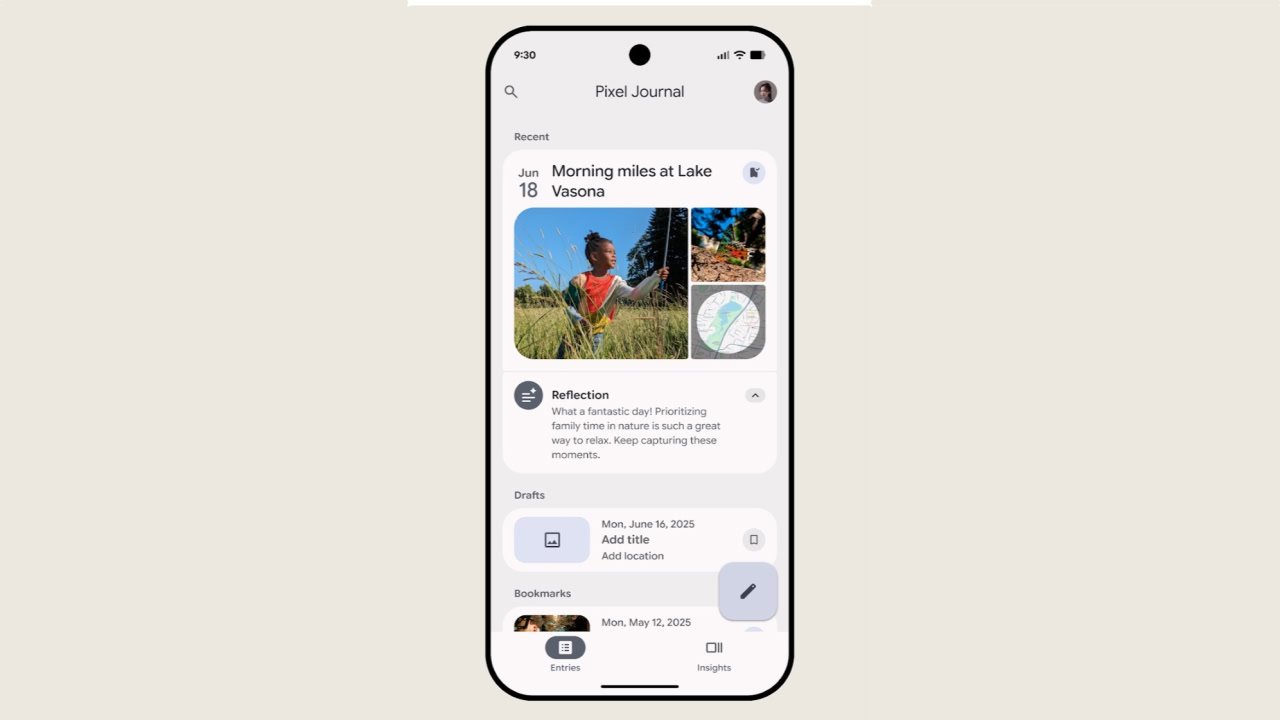 Pixel 10 obtient une nouvelle application de journal, de nouvelles mises à jour sur l'enregistreur, et plus encore