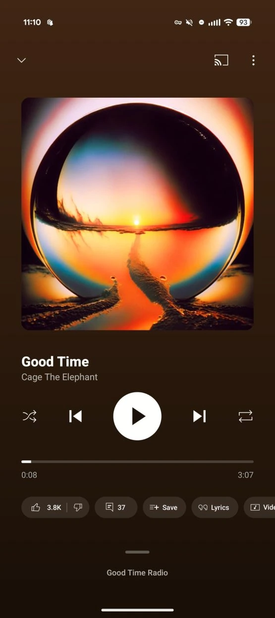 YouTube joue maintenant