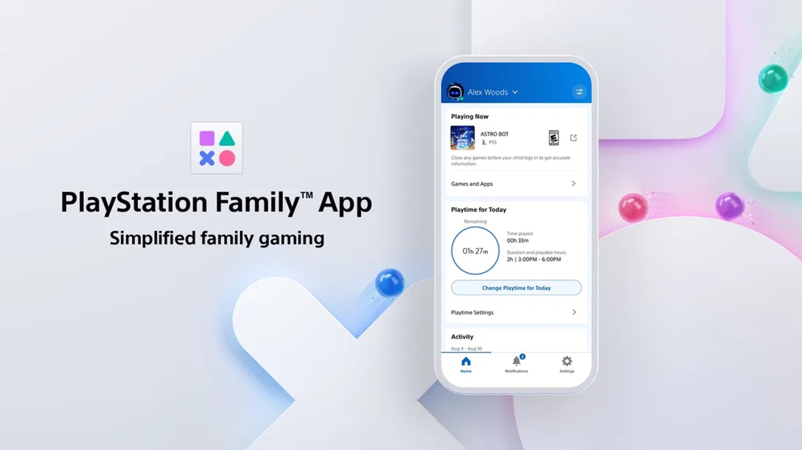 Contrôlez les interactions PlayStation de vos enfants avec la nouvelle application familiale