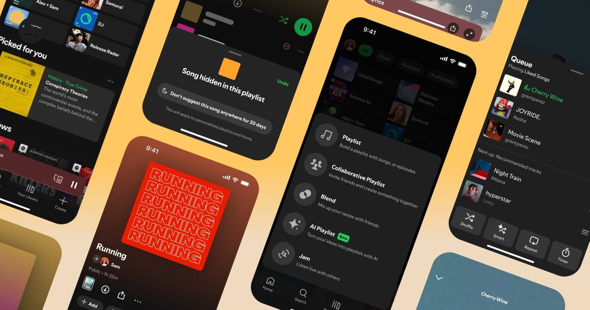Spotify lance de nouvelles fonctionnalités pour vous aider à organiser votre musique