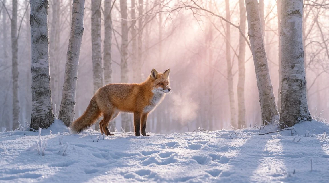 L'image de Nano Banana Pro Gemini Fox s'est transformée en nuit