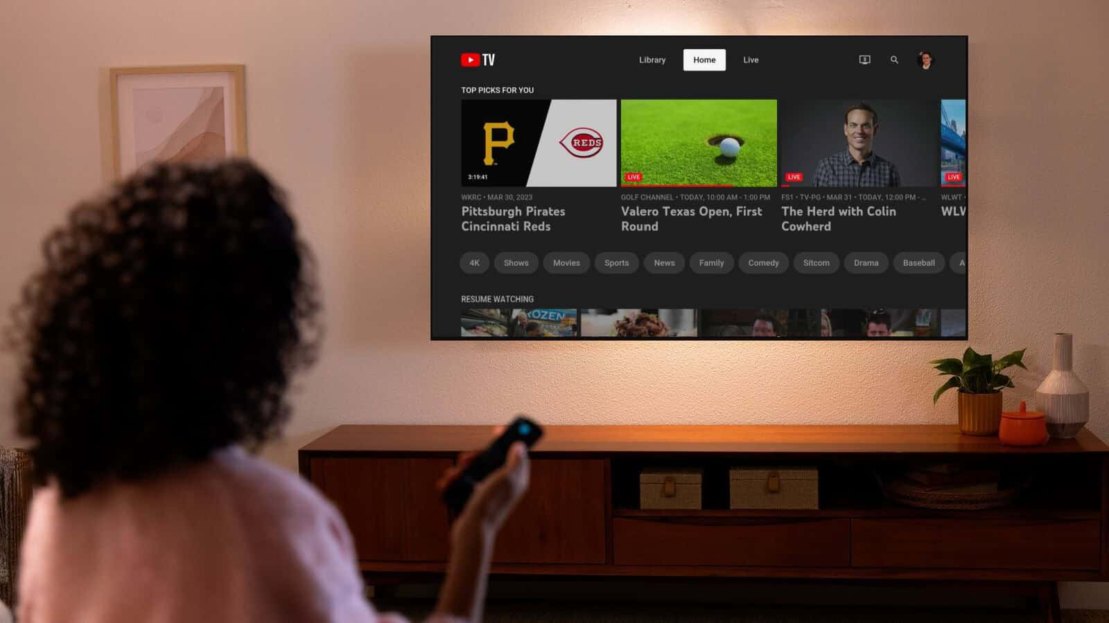 L'offre illimitée ESPN de YouTube TV n'inclut pas l'accès à la MLB
