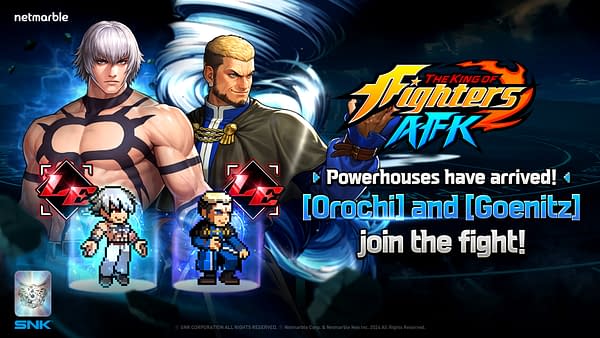 Orochi et Goenitz rejoignent The King Of Fighters AFK