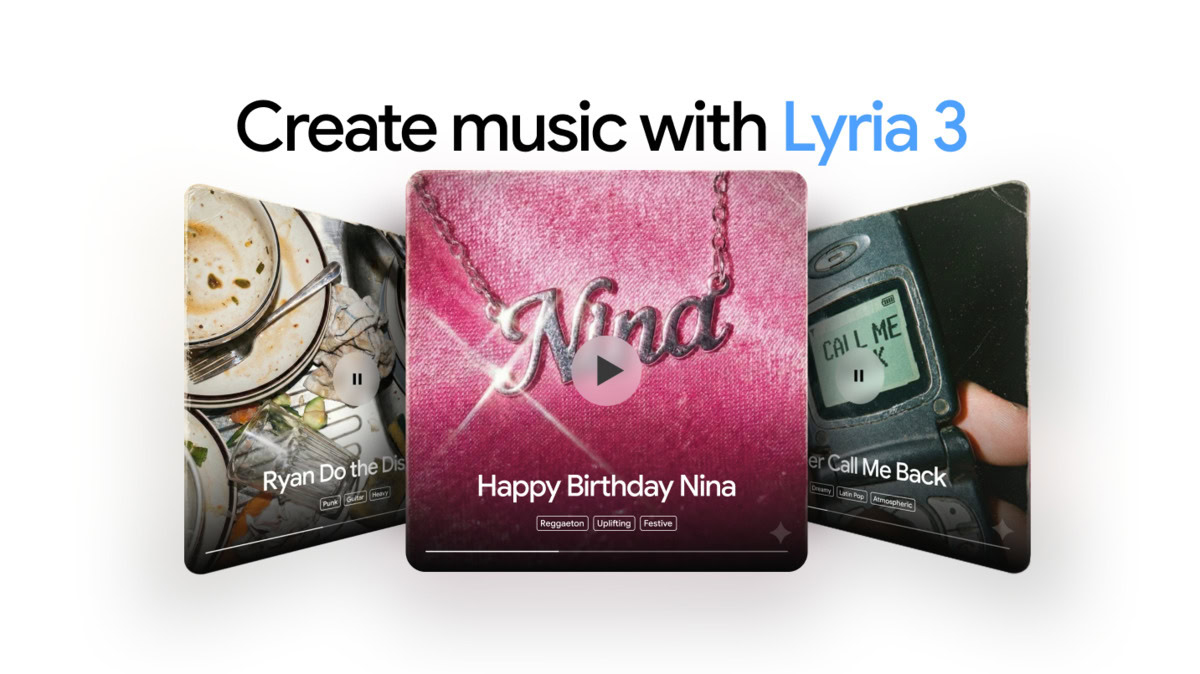Featured image for Google Gemini Gets Lyria 3: Its Own AI-Powered Music Generation Tool