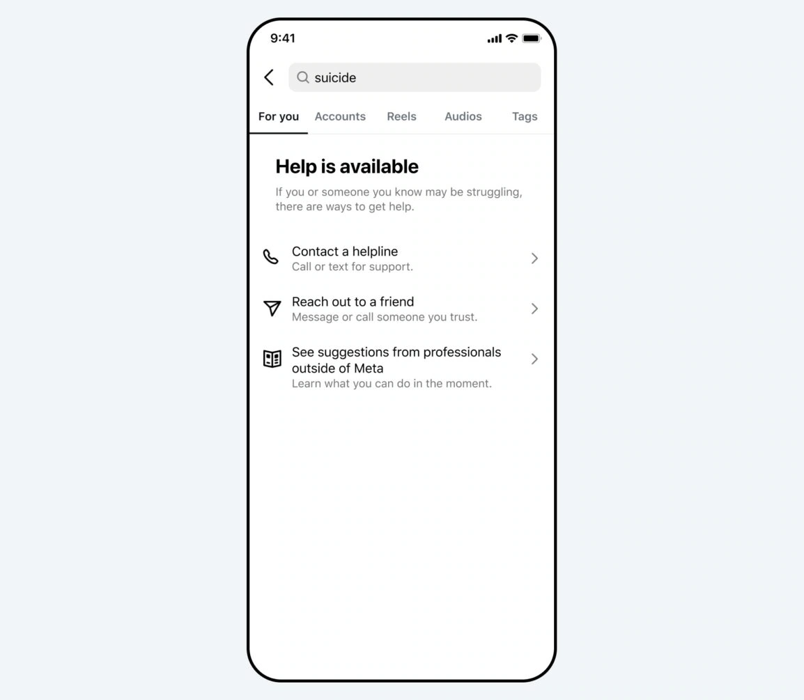 Instagram alerte les parents 2