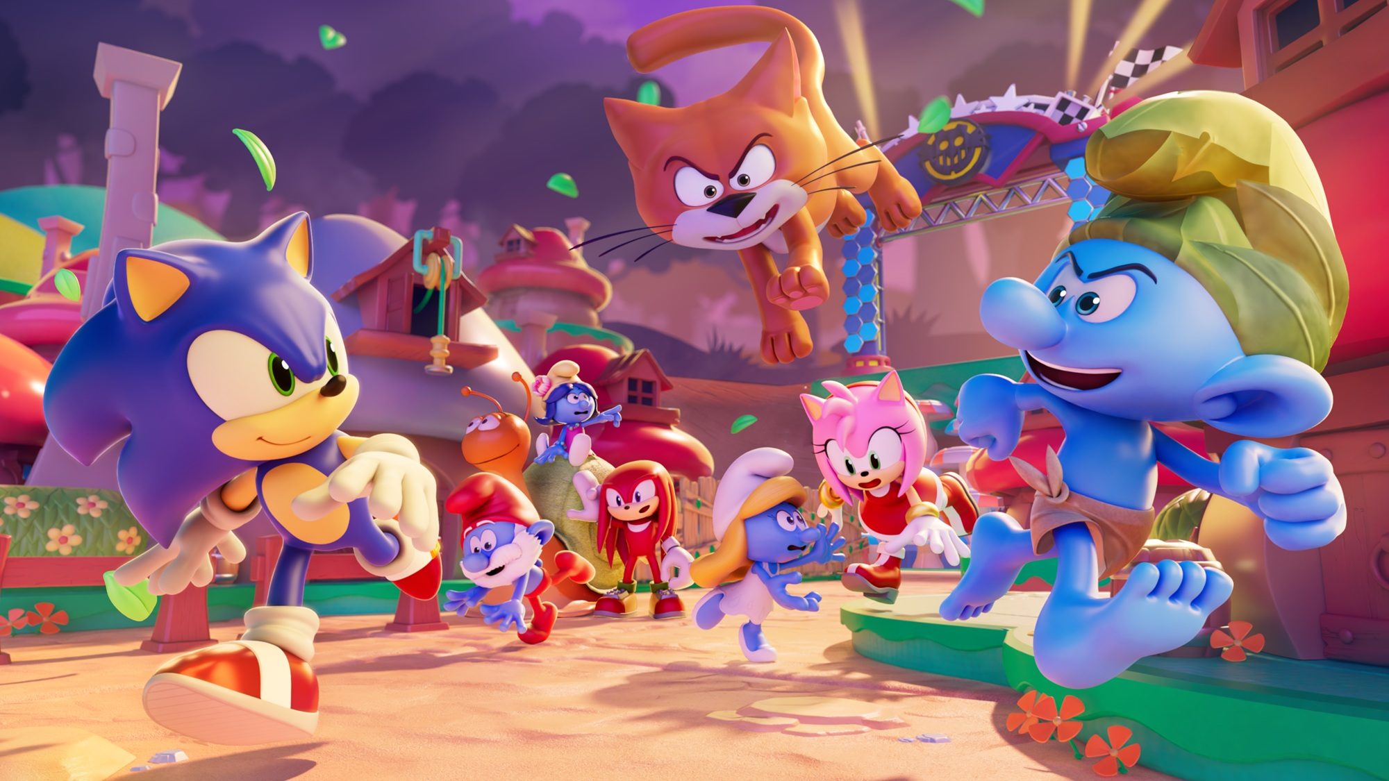 Sonic Rumble dévoile une collaboration à durée limitée avec les Schtroumpfs