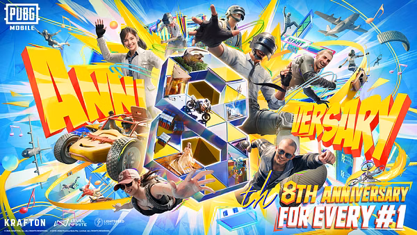 PUBG Mobile publie une mise à jour massive pour le huitième anniversaire