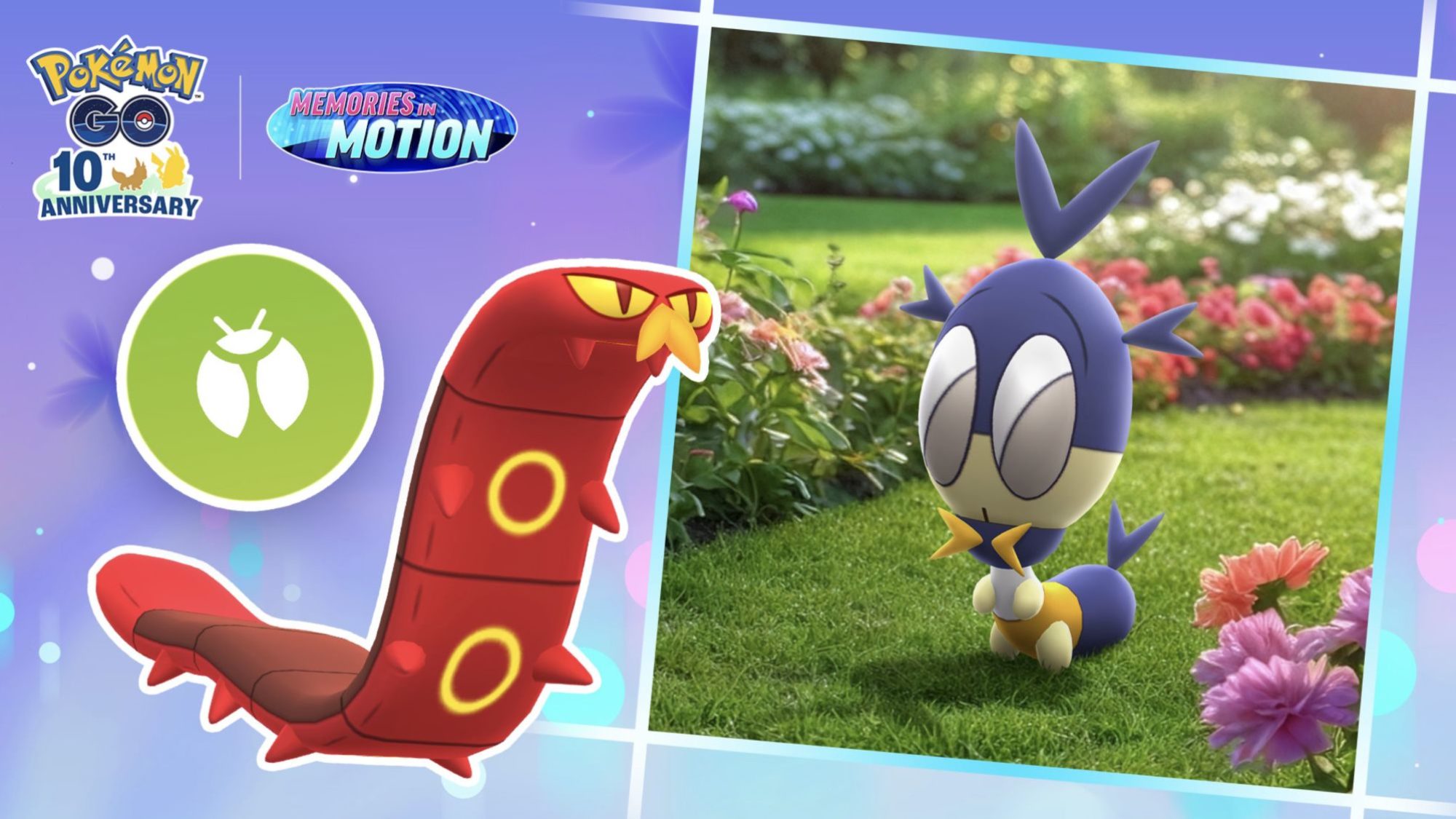 Blipbug, Orbeetle etamp; Shiny Sizzlipede fait ses débuts dans Pokémon GO pour Bug Out