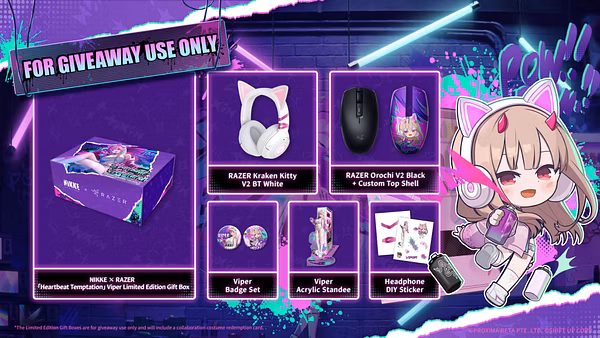 Déesse de la victoire : Nikke annonce une nouvelle collaboration avec Razer