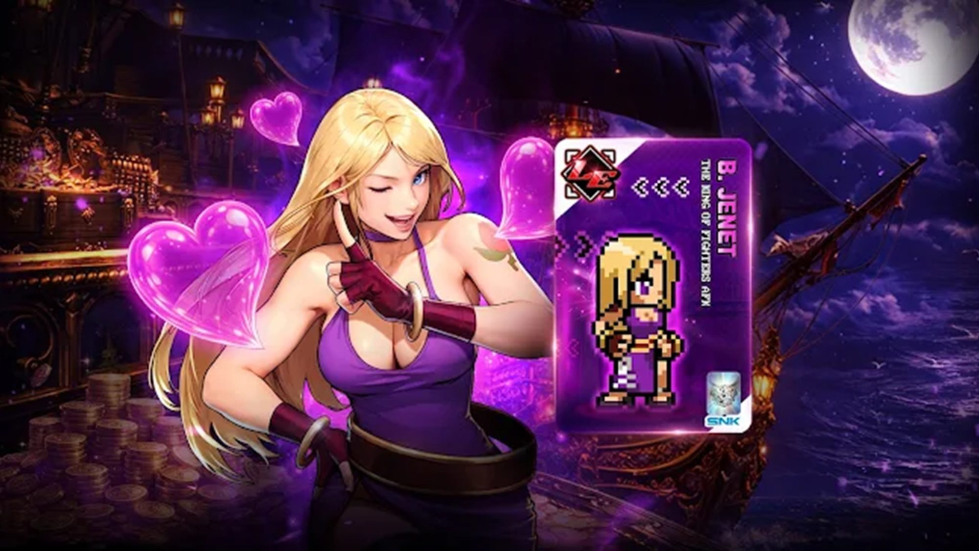 The King of Fighters AFK ajoute B. Jenet à la liste