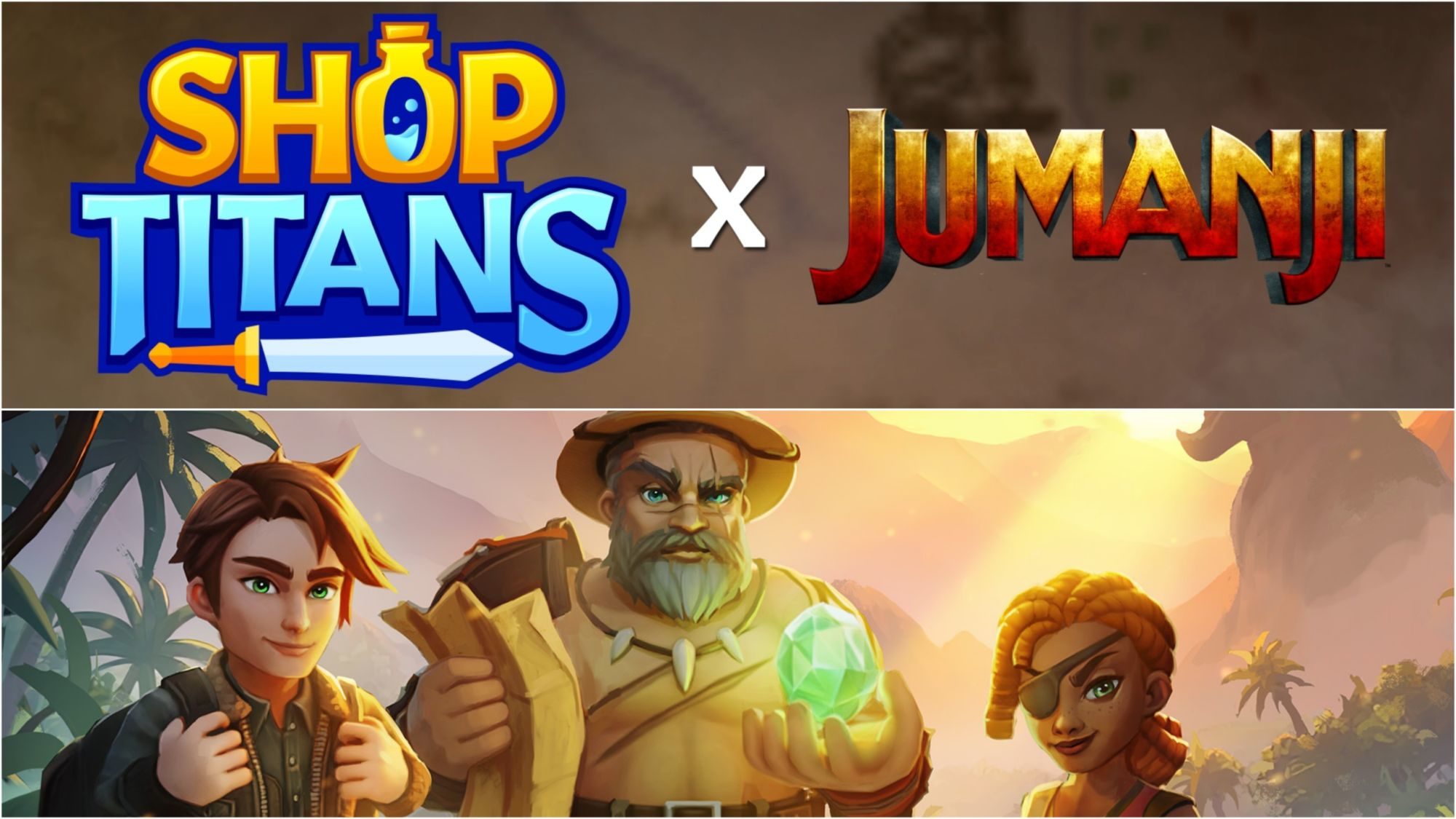 Shop Titans dévoile un tout nouvel événement Jumanji Crossover