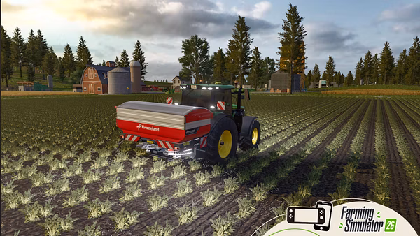 Farming Simulator 26 annoncé pour mobile et Nintendo Switch 2