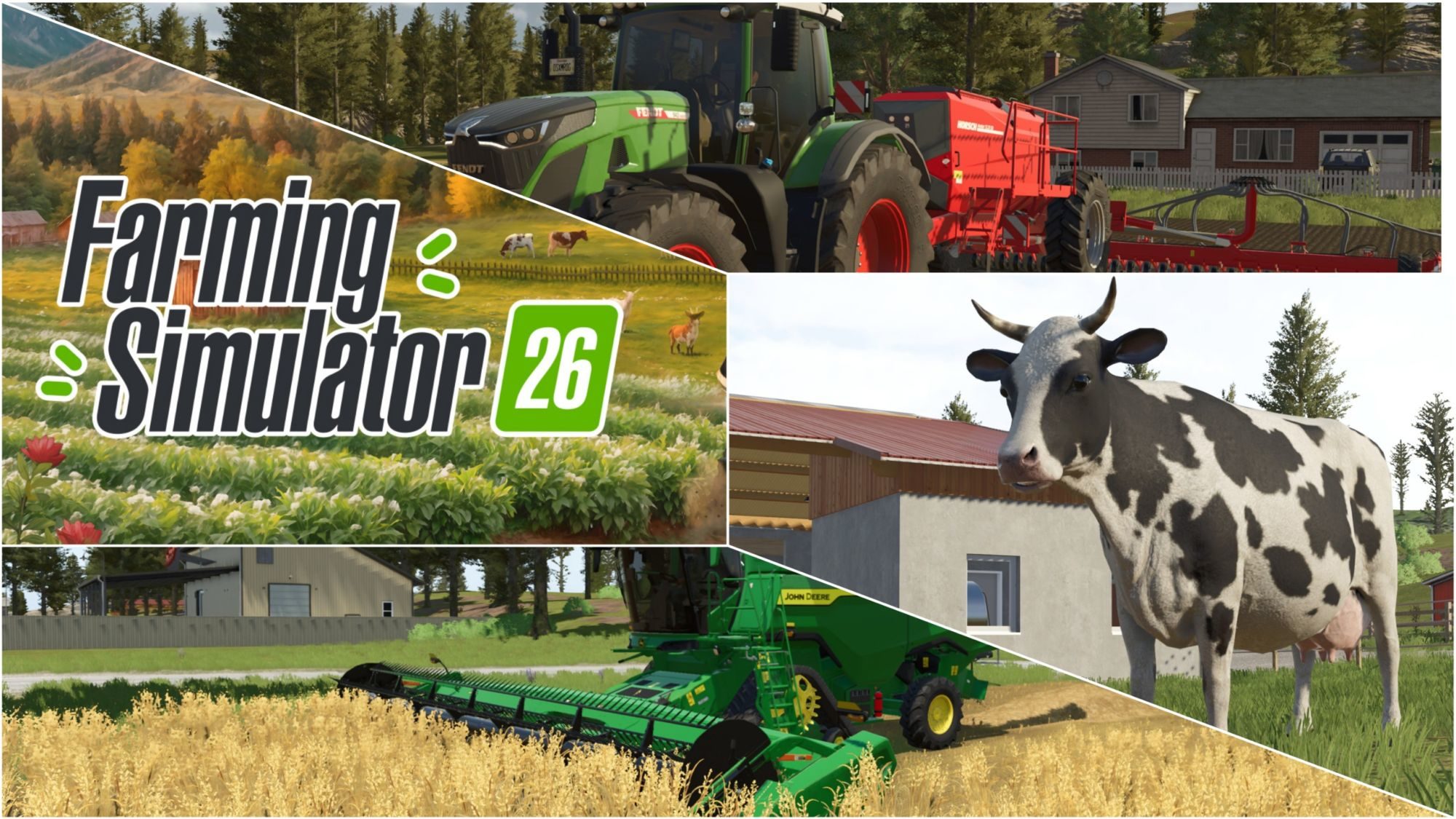 Farming Simulator 26 annoncé pour les versions mobiles et mobiles Nintendo Switch2