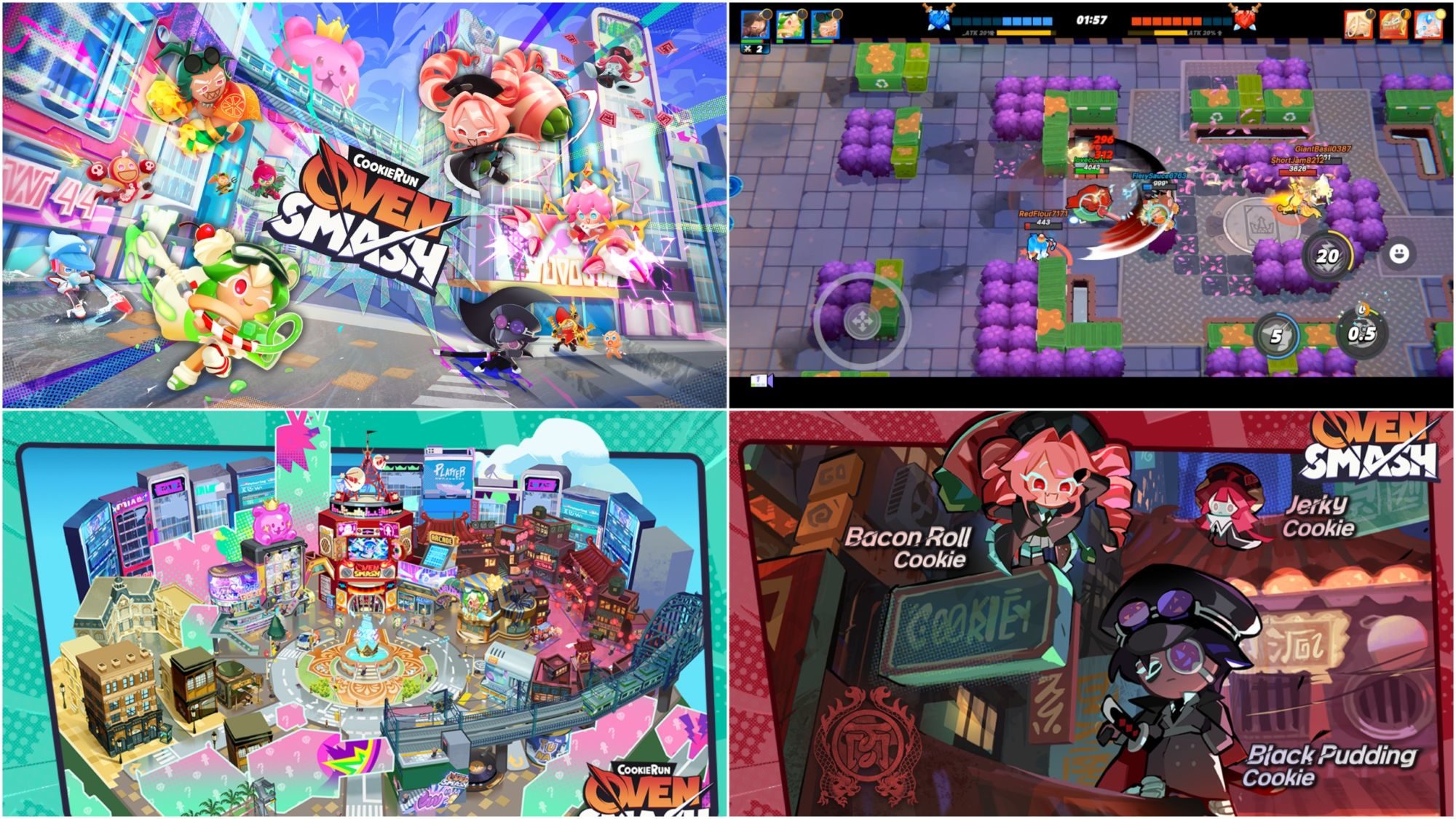 CookieRun lance un nouveau titre PvE mobile CookieRun : OvenSmash