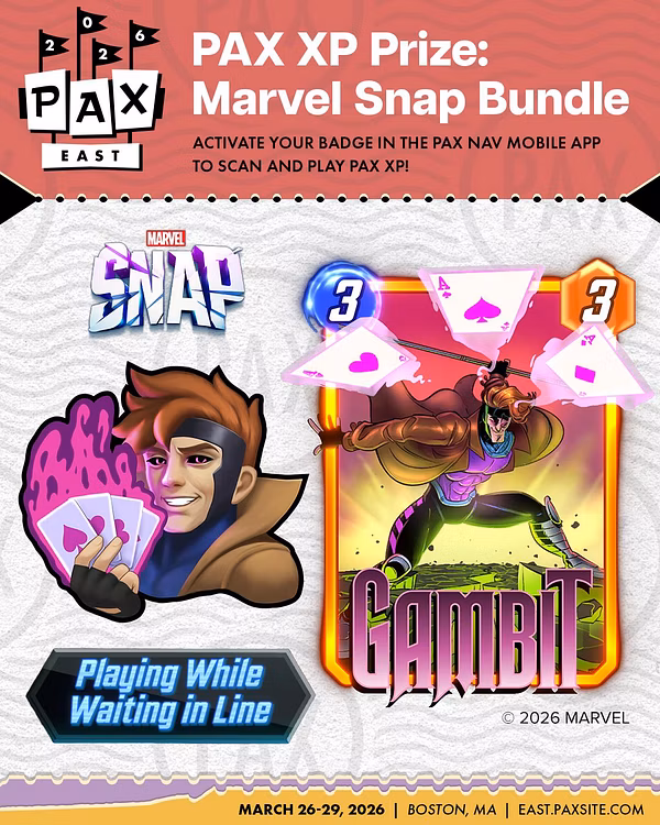 Marvel Snap s'associe à PAX East pour une exclusivité de la convention