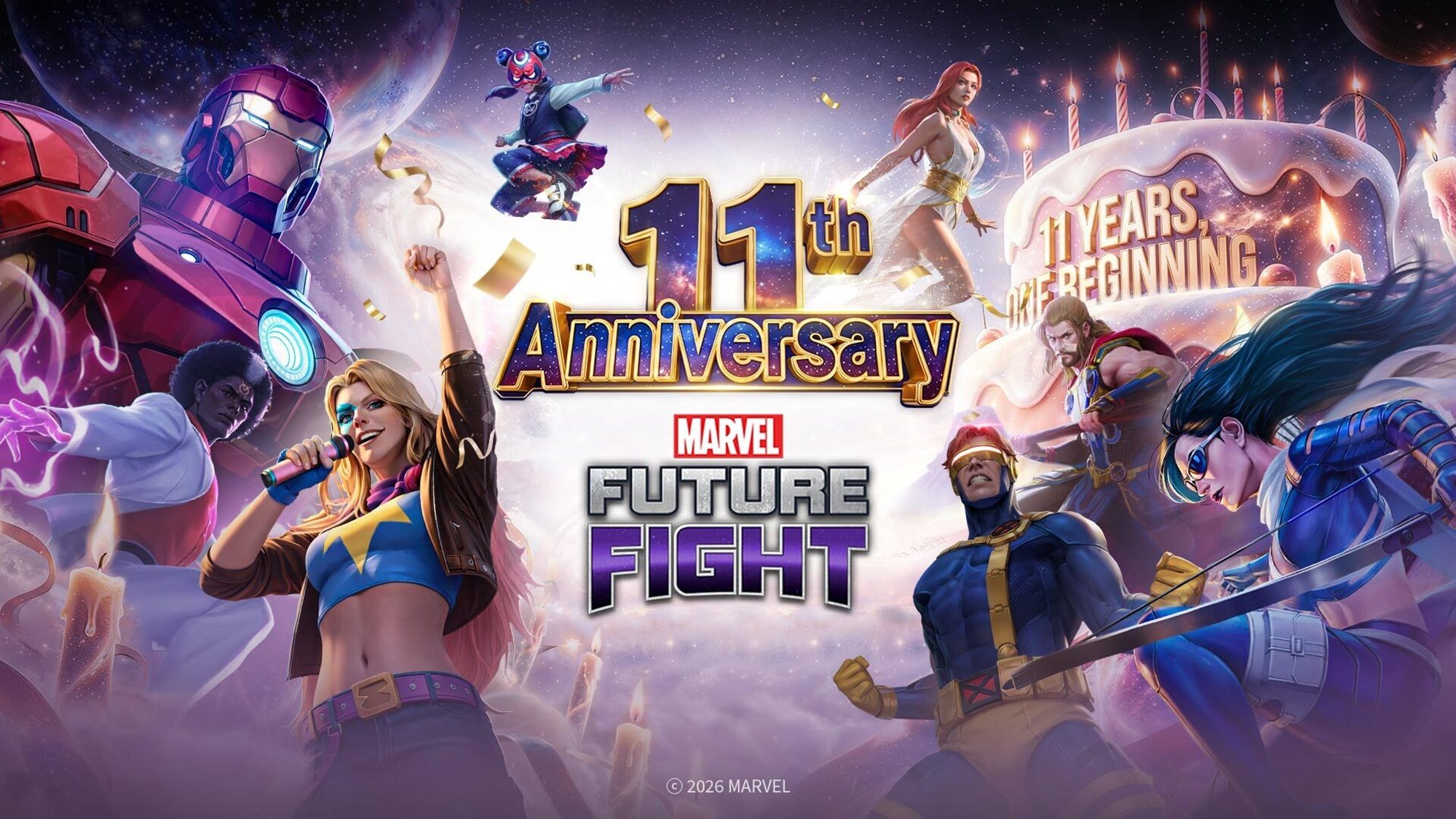 Marvel Future Fight ouvre les pré-inscriptions pour le 11e anniversaire