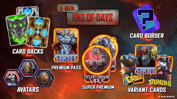 Marvel Snap lance une nouvelle saison – X-Men : End of Days