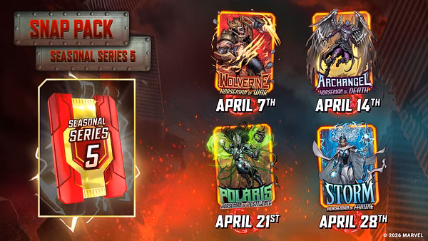 Marvel Snap lance une nouvelle saison – X-Men : End of Days