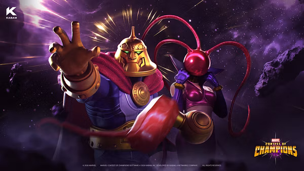 Marvel Contest of Champions révèle les mises à jour de contenu d'avril 2026