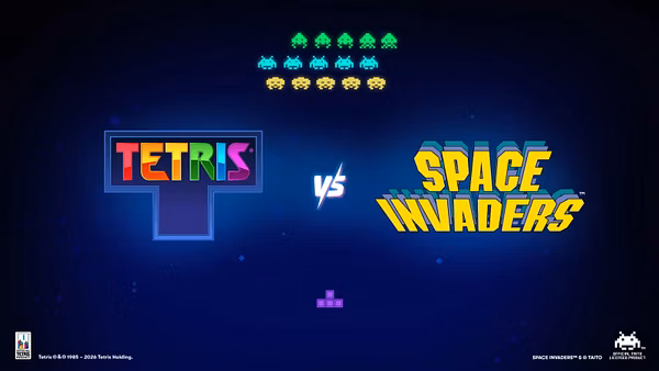 Tetris et Space Invaders s'unissent pour leur toute première collaboration