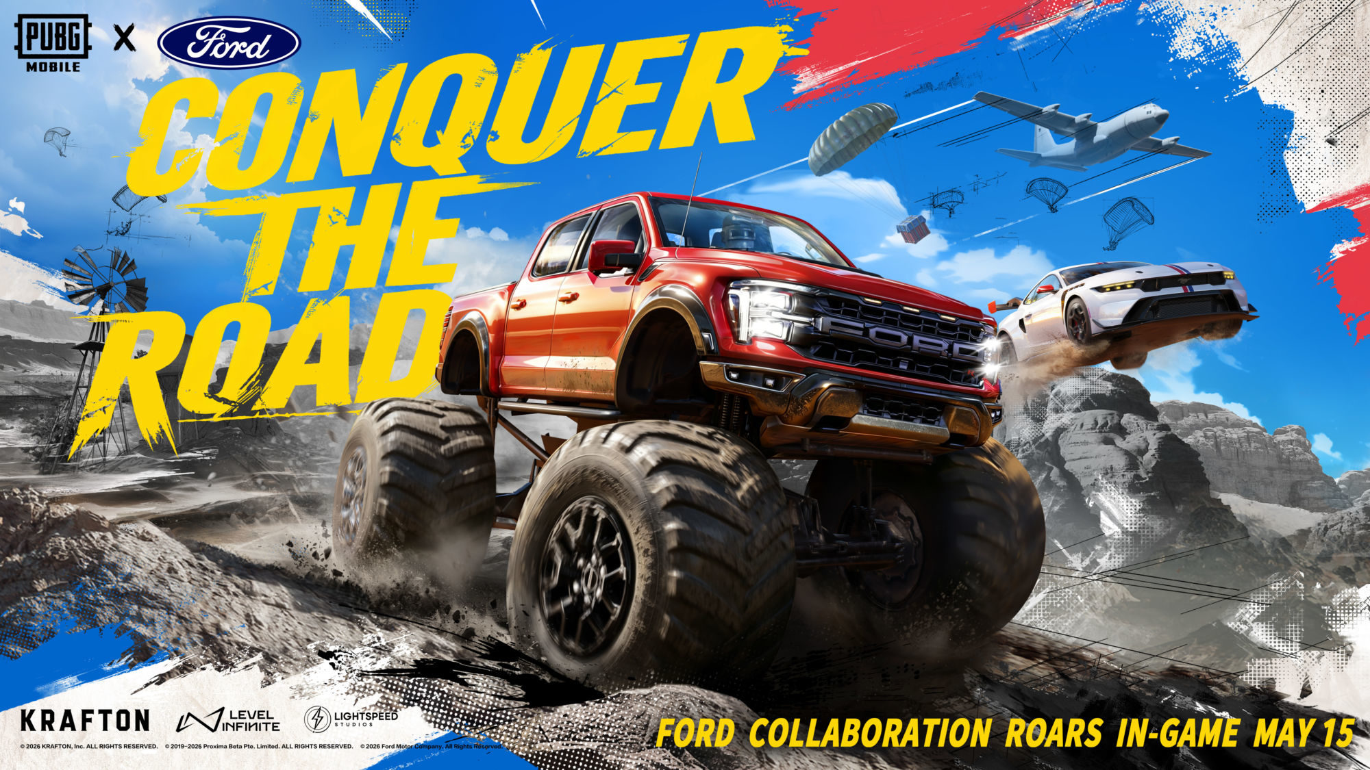PUBG Mobile lance une nouvelle collaboration avec Ford
