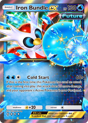 La poche du jeu de cartes à collectionner Pokémon révèle les cartes Paradox Drive