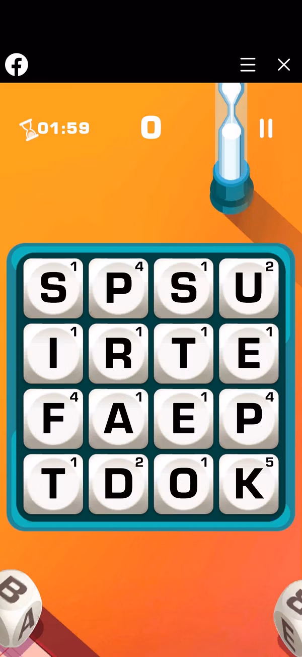 Boggle With Friends a lancé des jeux instantanés sur Facebook