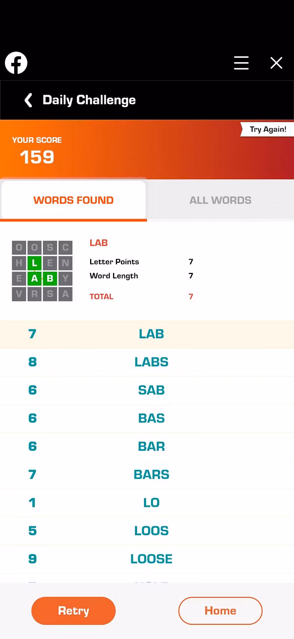 Boggle With Friends a lancé des jeux instantanés sur Facebook