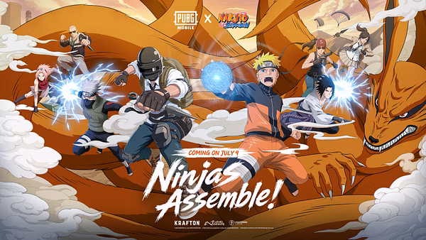 PUBG Mobile annonce un nouveau crossover avec Naruto Shippuden