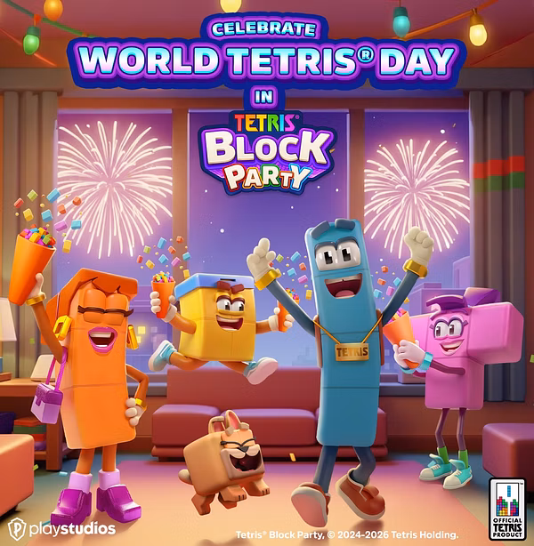 Tetris révèle ses plans pour la célébration de la Journée mondiale de Tetris aujourd'hui