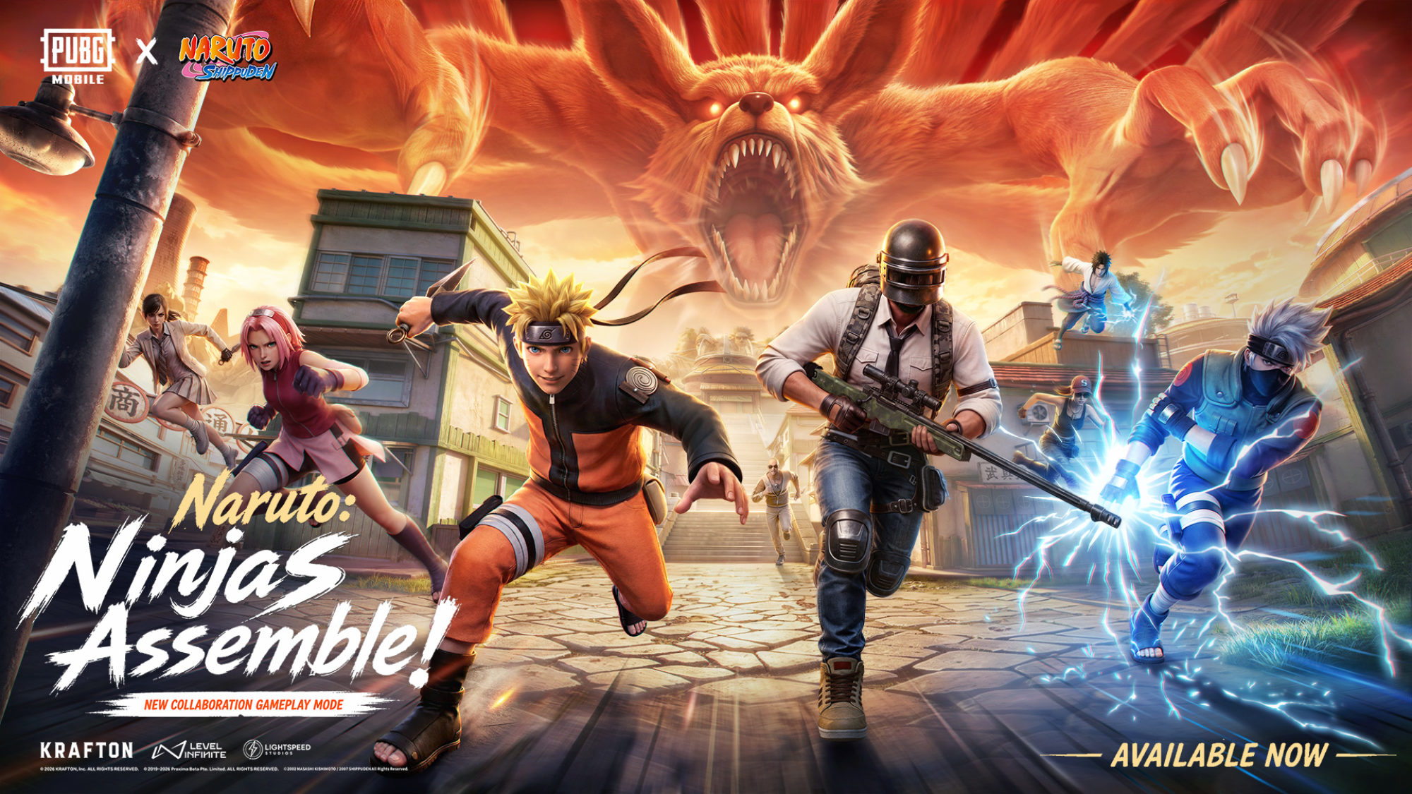 PUBG Mobile lance la version 4.5 avec la collaboration Naruto Shippuden