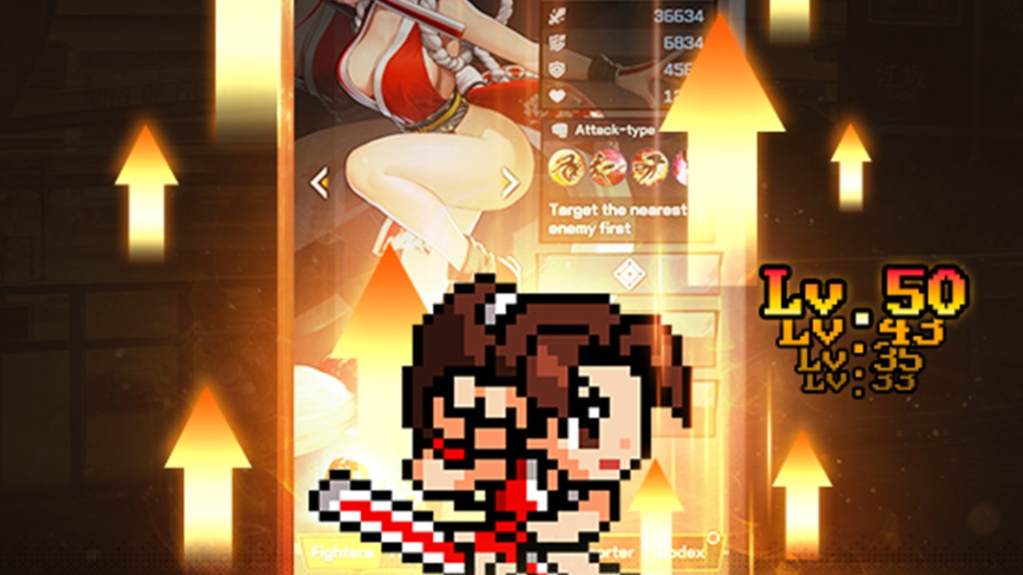 Mai Shiranui revient dans The King of Fighters AFK
