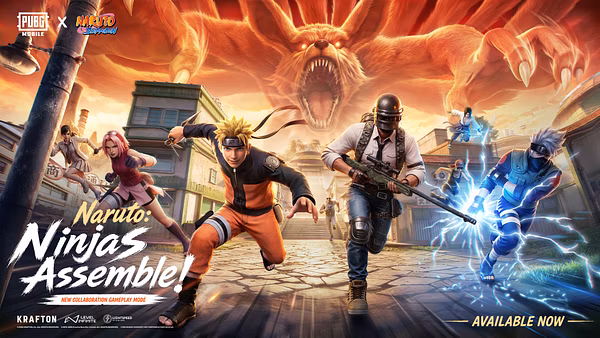 PUBG Mobile lance la version 4.5 avec la collaboration Naruto Shippuden