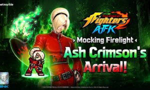 The King of Fighters AFK ajoute Ash Crimson à la liste