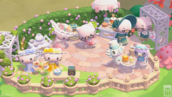 Hello Kitty Island Adventure lance le DLC Tea Garden