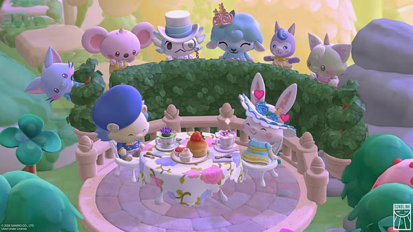 Hello Kitty Island Adventure lance le DLC Tea Garden