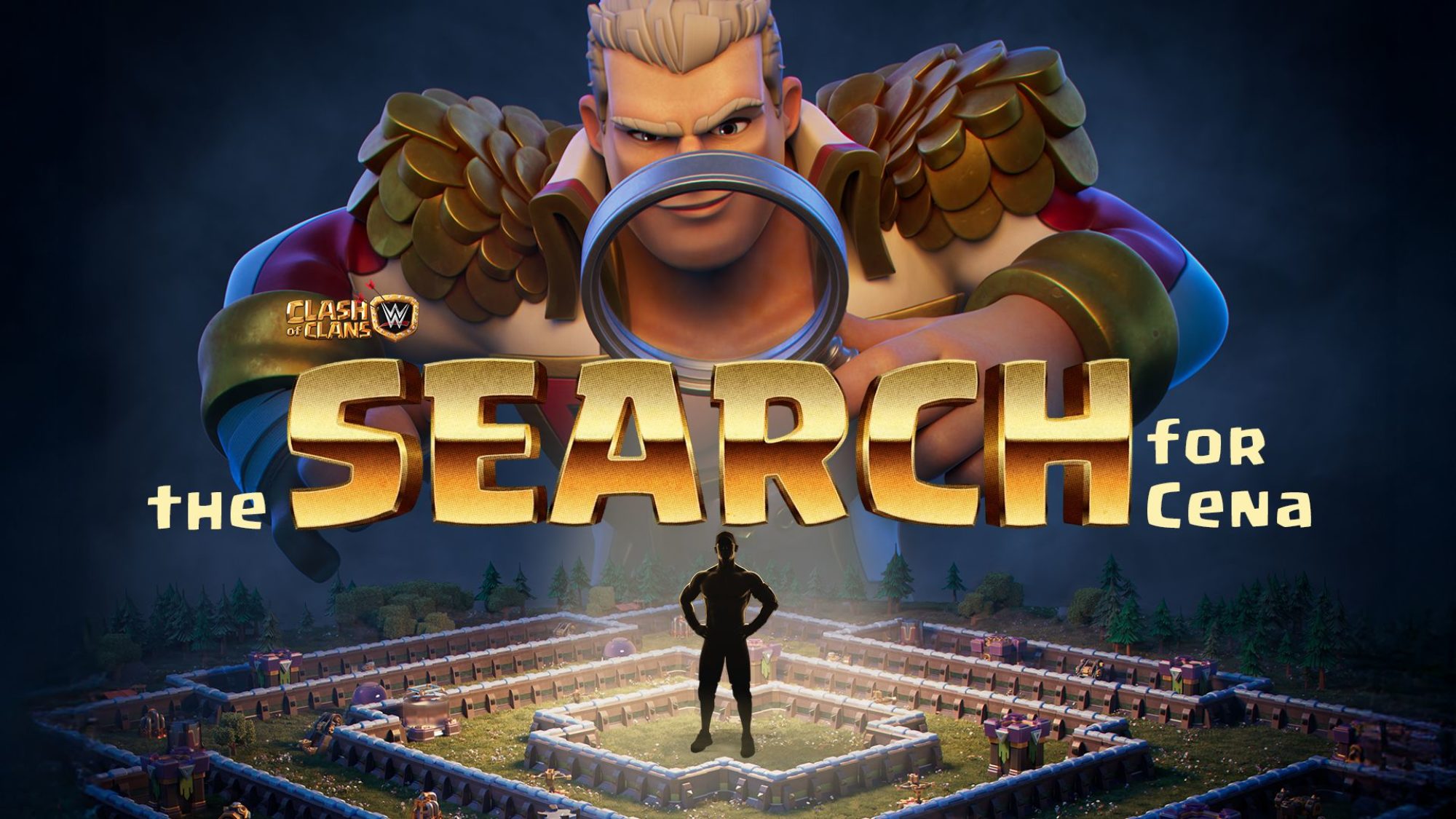 Cody Rhodes commence "Rechercher Cena" dans Clash of Clans/WWE Crossover