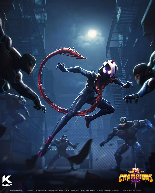 Marvel Contest of Champions dévoile la mise à jour mystère Noir