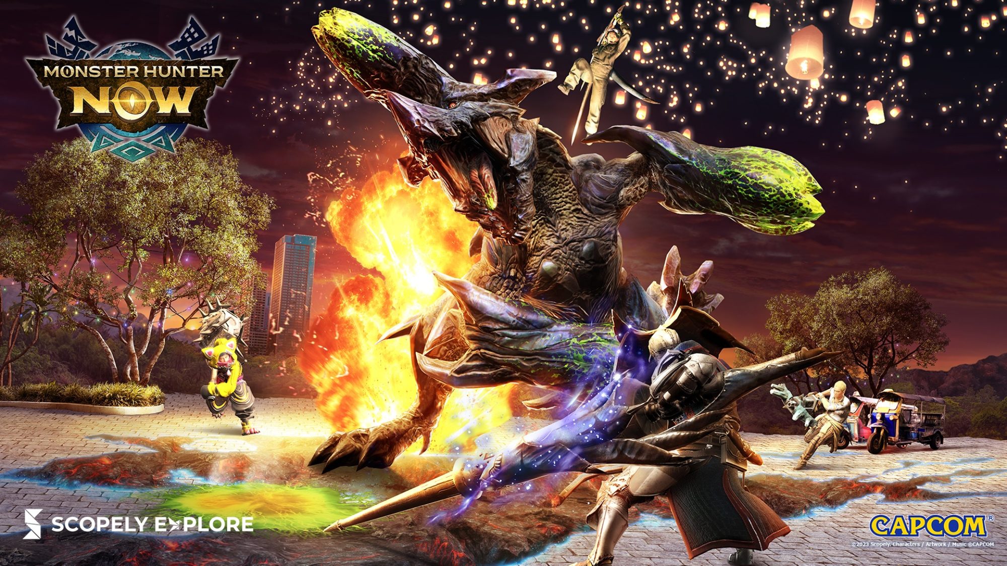 Monster Hunter lance désormais l'événement officiel du troisième anniversaire