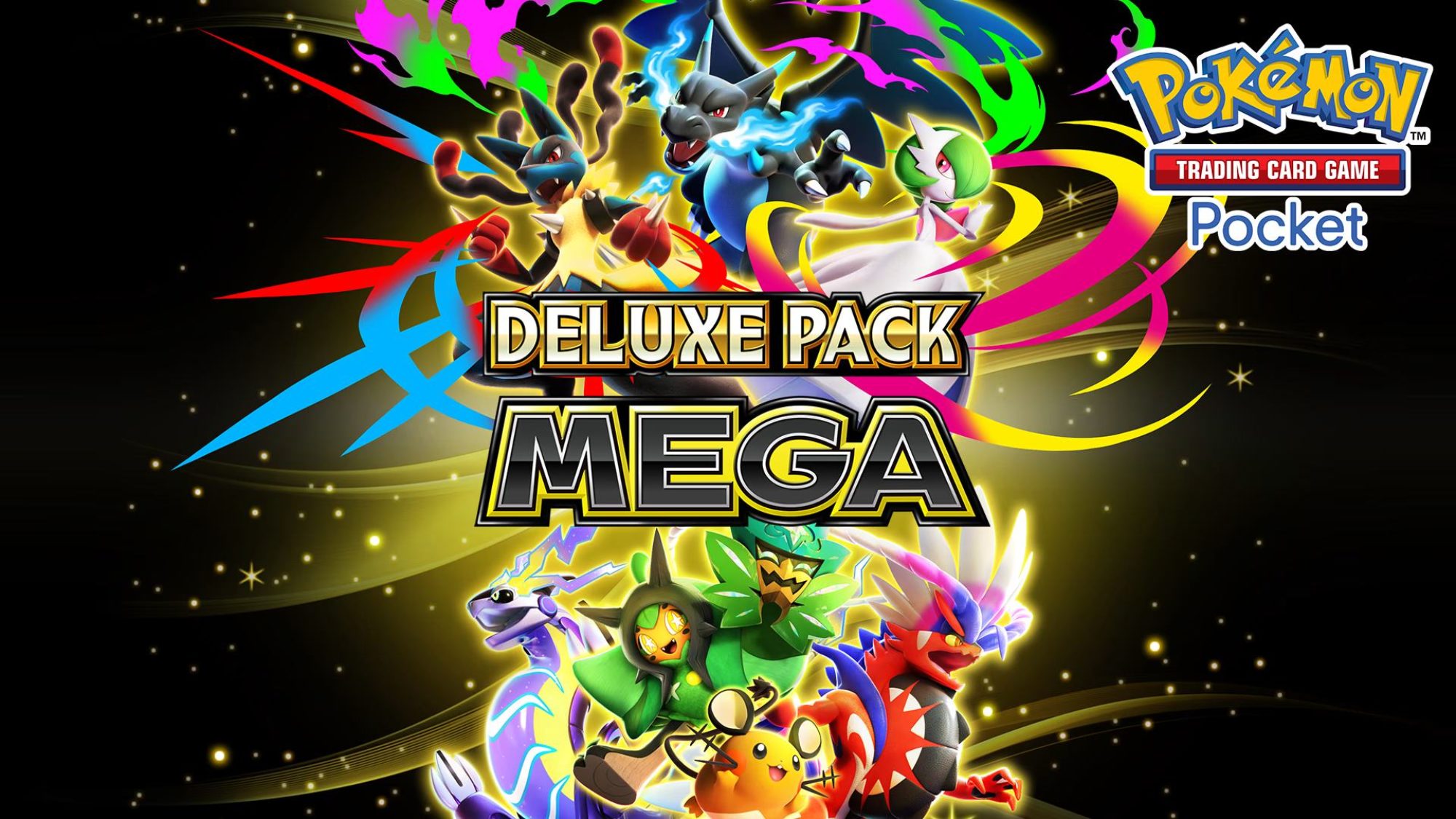 Pokémon TCG Pocket annonce le pack Deluxe : Mega Booster