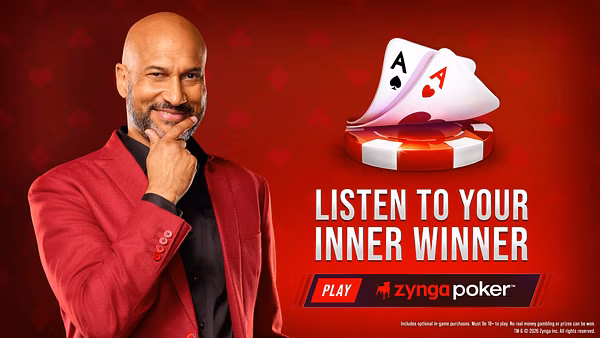 Keegan-Michael Key devient la mascotte de Zynga Poker