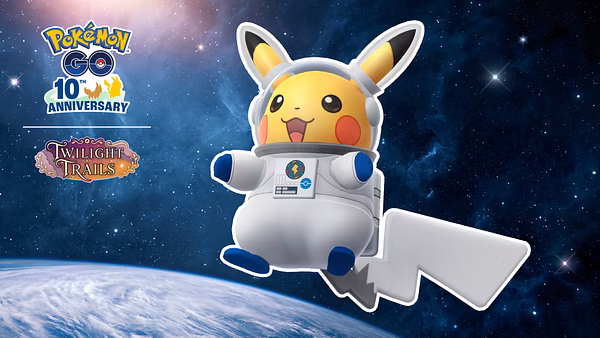 L'astronaute Pikachu arrive dans Pokémon GO pendant la Semaine mondiale de l'espace