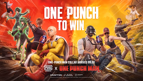 PUBG Mobile lance une toute nouvelle collaboration avec One-Punch Man
