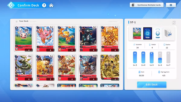 Le jeu de cartes Digimon passe au numérique avec Digimon Alysion