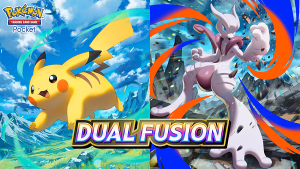 Pokémon TCG Pocket ajoute des cartes de type double avec une extension Dual Fusion